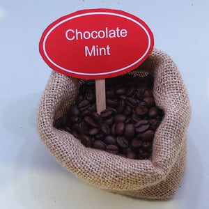 Chocolate Mint Coffee Beans